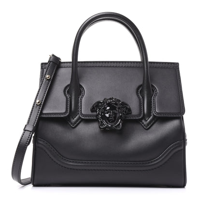 Versace Calfskin Medium Palazzo Empire Bag Black 1 of 10