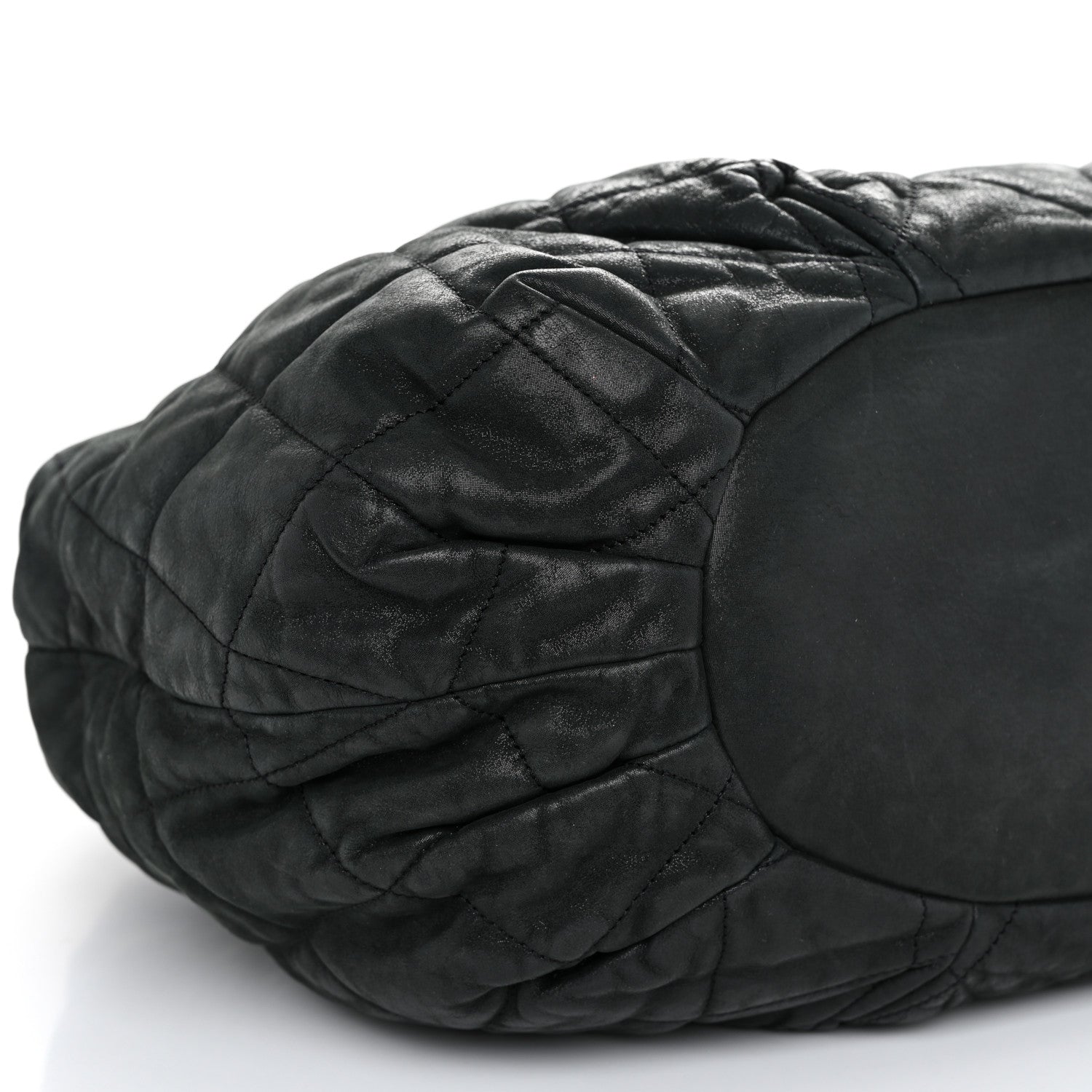 Chanel Iridescent Calfskin Quilted Large In The Mix Tote Black 9 of 10