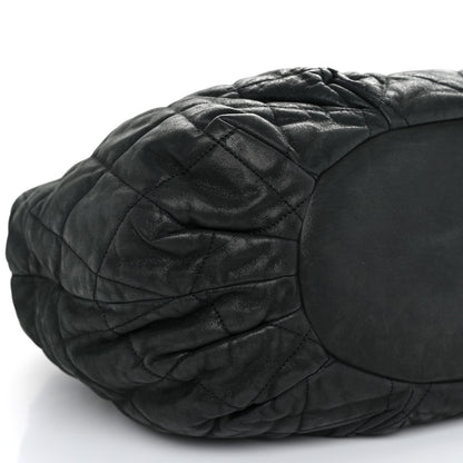 Chanel Iridescent Calfskin Quilted Large In The Mix Tote Black 9 of 10