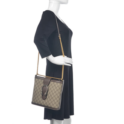 Gucci GG Supreme Monogram Medium Dionysus Bucket Bag Beige New Acero 2 of 10