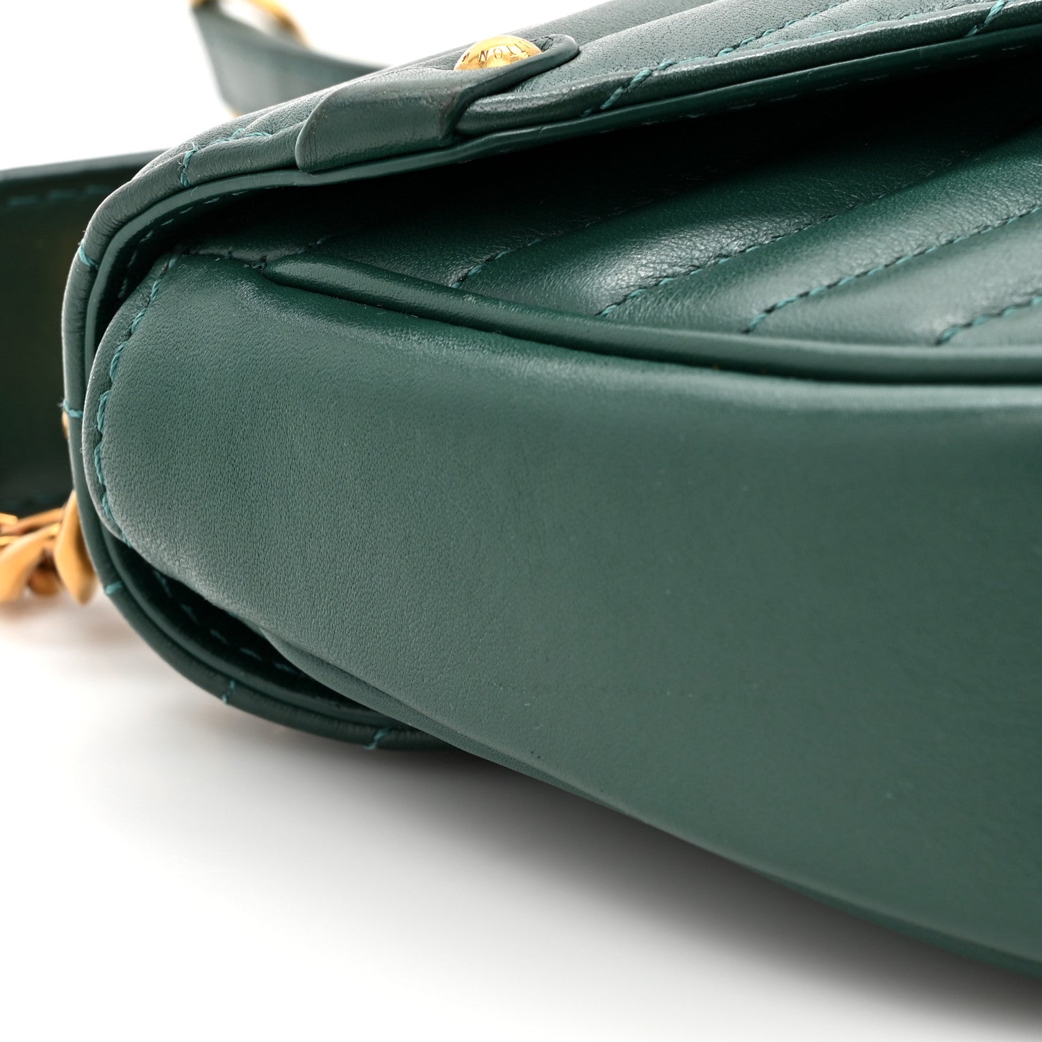 Louis Vuitton Calfskin New Wave Chain PM Emerald 12 of 15
