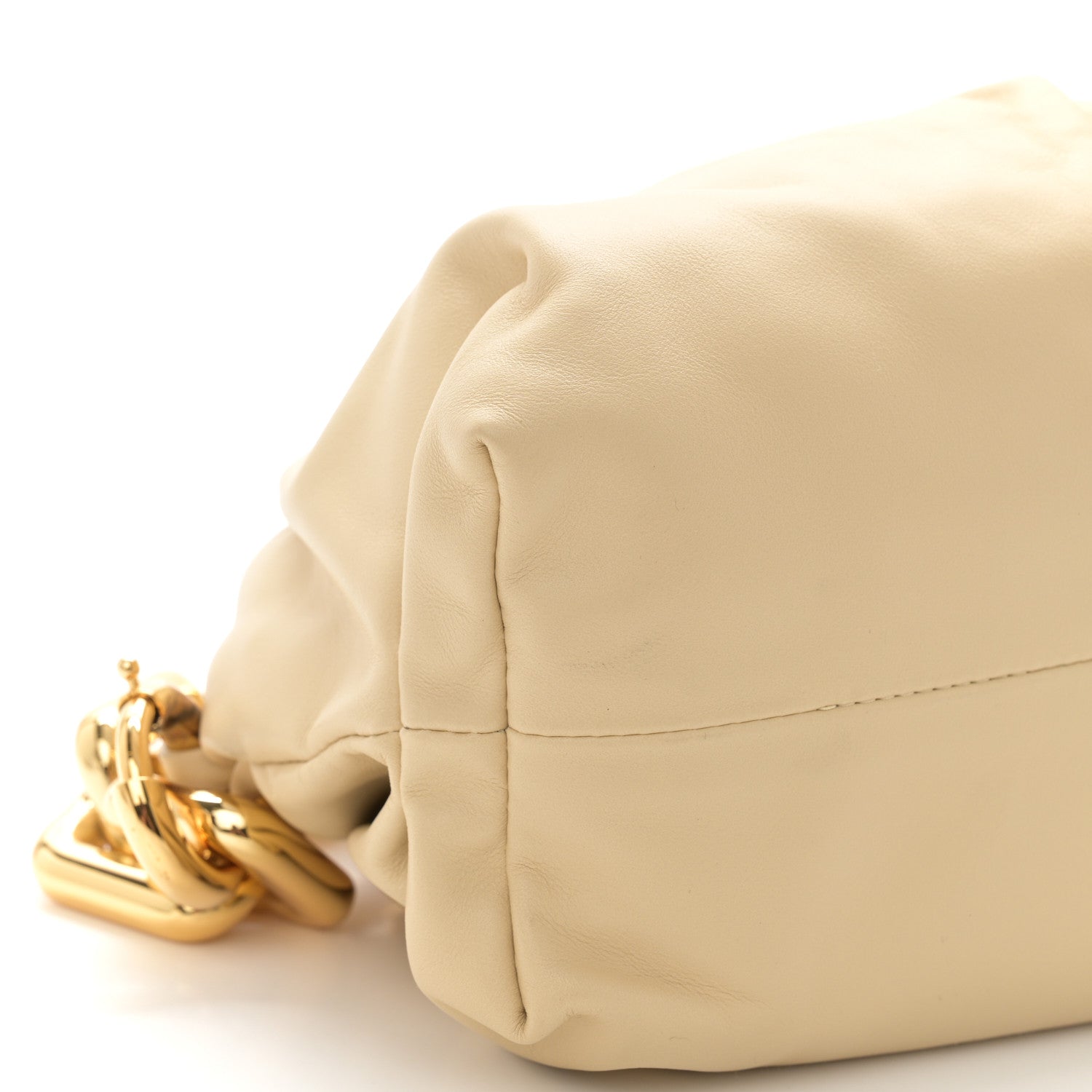 Bottega Veneta Calfskin The Pouch Chain Porridge 9 of 10