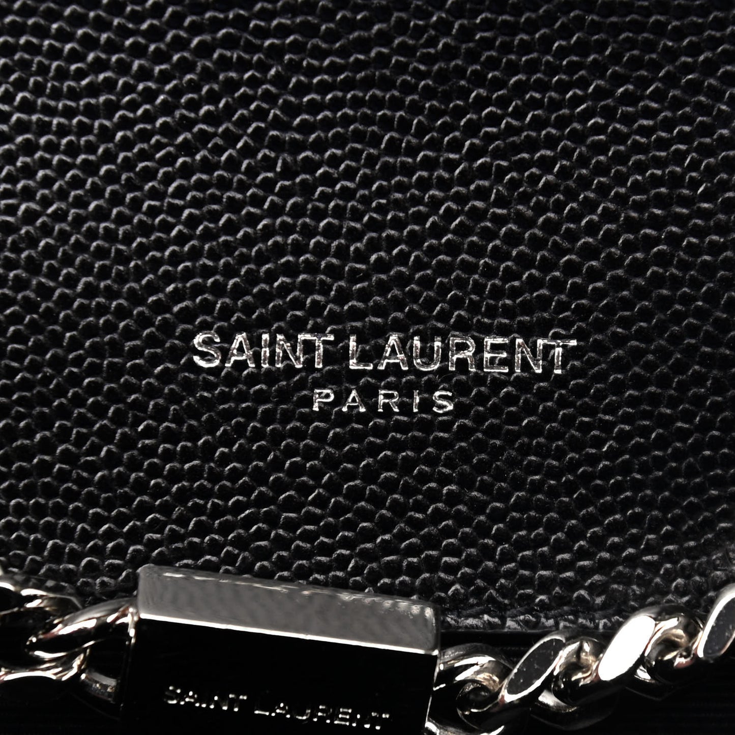 Grain De Poudre Small Monogram Kate Satchel Black