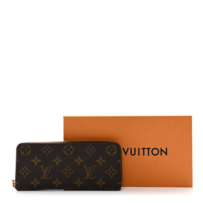 Louis Vuitton Monogram Clemence Wallet Fuchsia 9 of 9