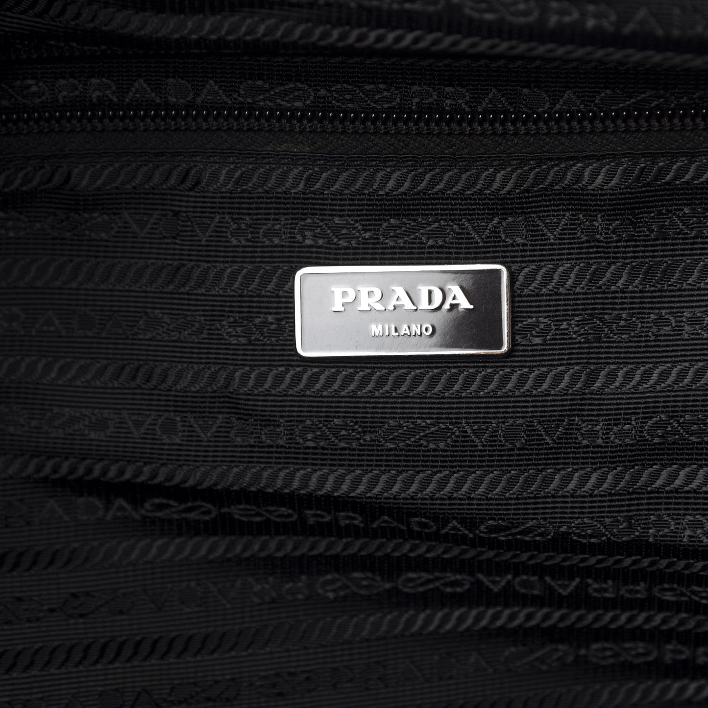 Tessuto Nylon Duffel Bag Black