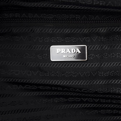 Prada Tessuto Nylon Duffel Bag Black 7 of 11