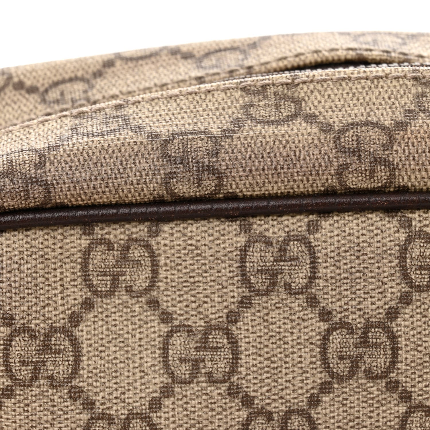 Gucci GG Plus Monogram Shoulder Bag Dark Brown 12 of 15