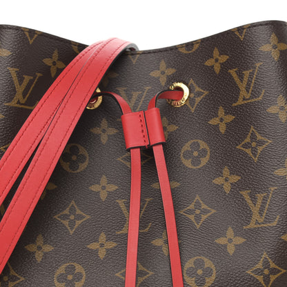 Louis Vuitton Monogram Neonoe MM Coquelicot 7 of 10