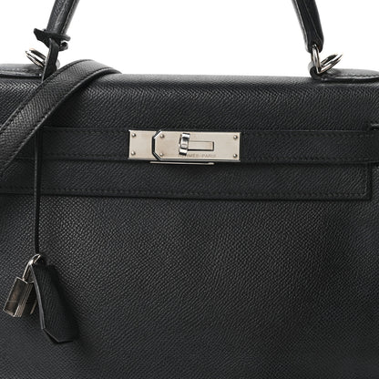 Hermes Epsom Kelly Retourne 28 Black 8 of 10
