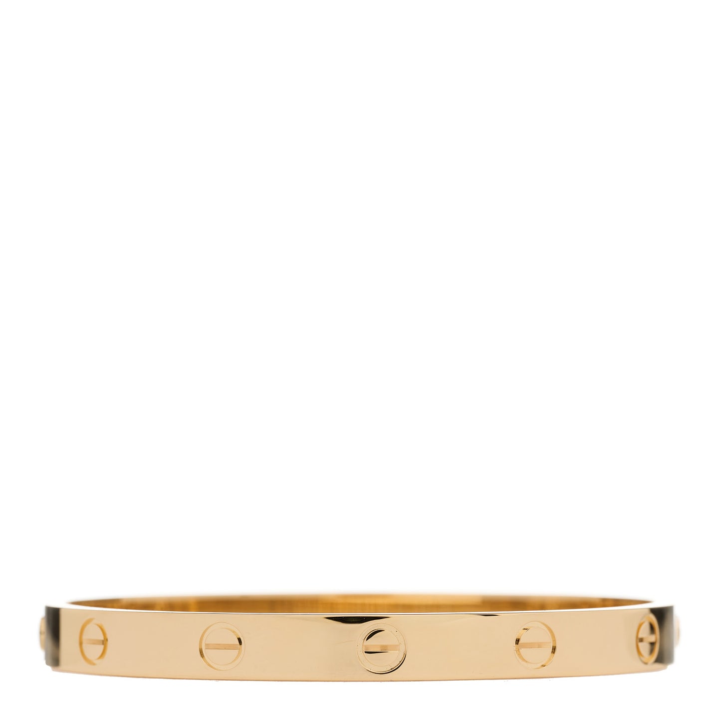 18K Yellow Gold LOVE Bracelet 17