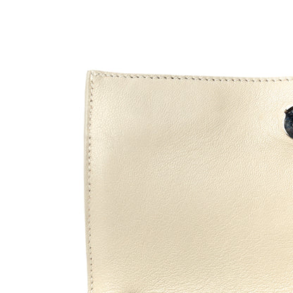 Saint Laurent Calfskin Small Monogram Sunset Crema Soft 16 of 22