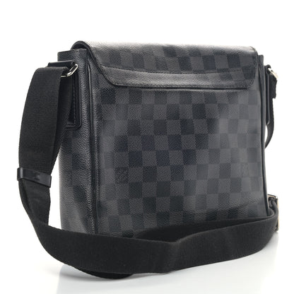 Louis Vuitton Damier Graphite District PM 3 of 13