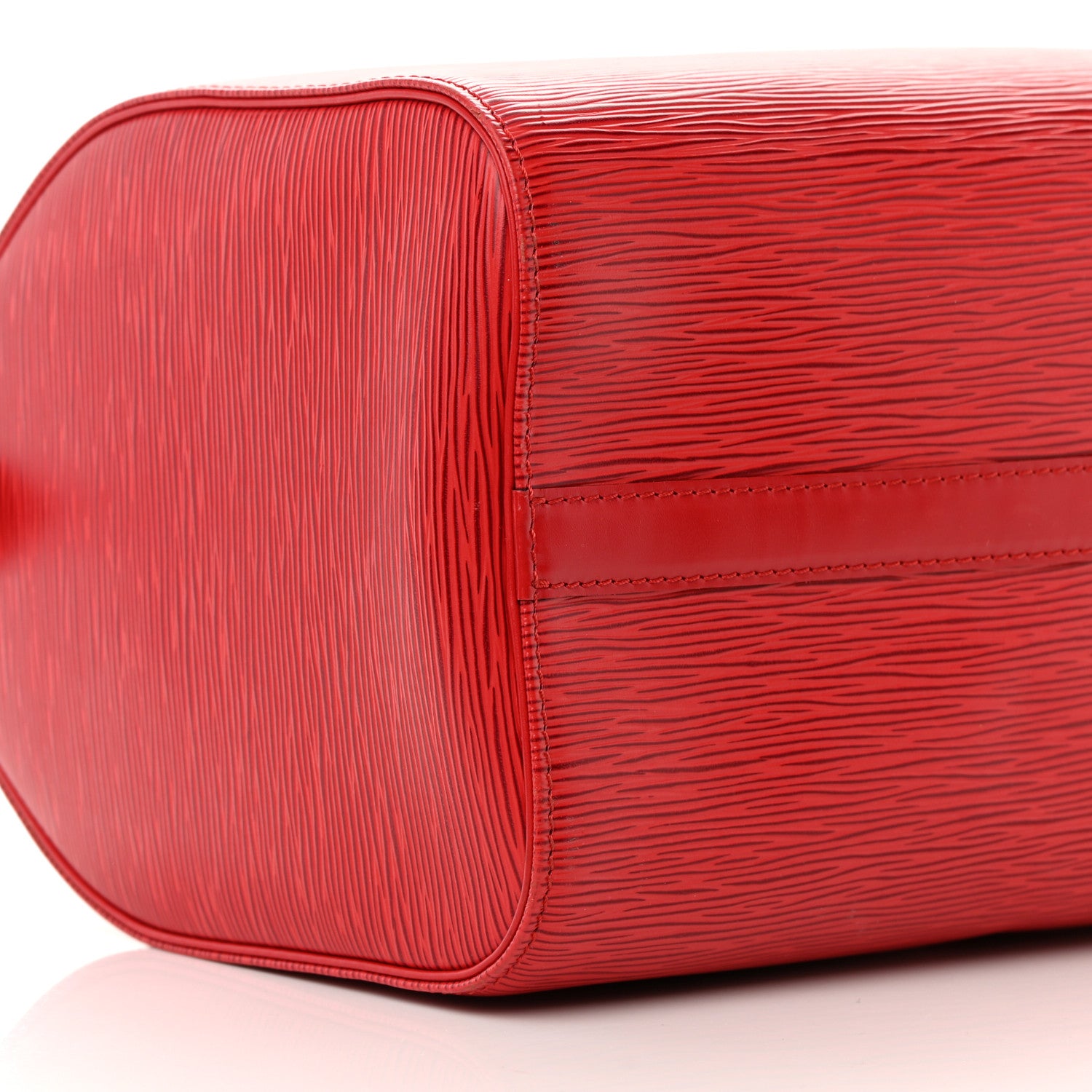 Louis Vuitton Epi Speedy 30 Castillan Red 9 of 20