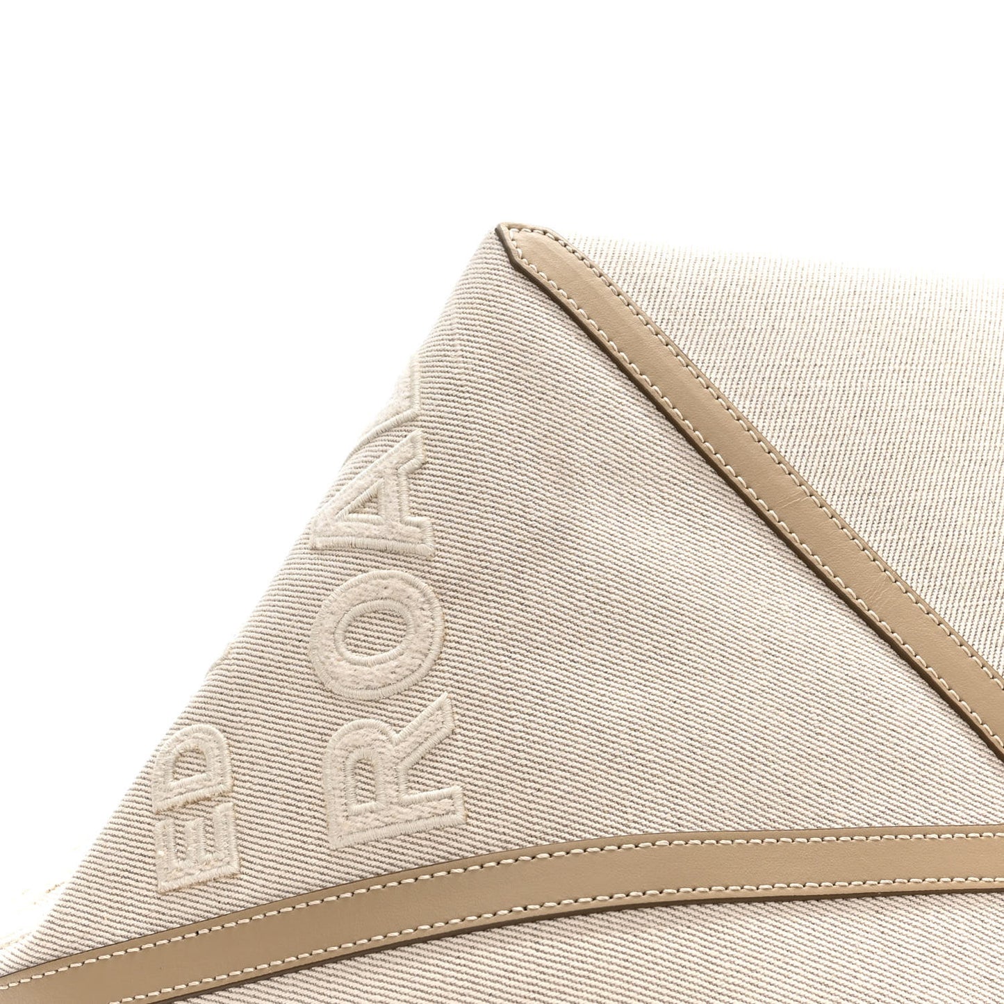 Cotton Canvas Mini Logo Horseferry Tote Bag Off White