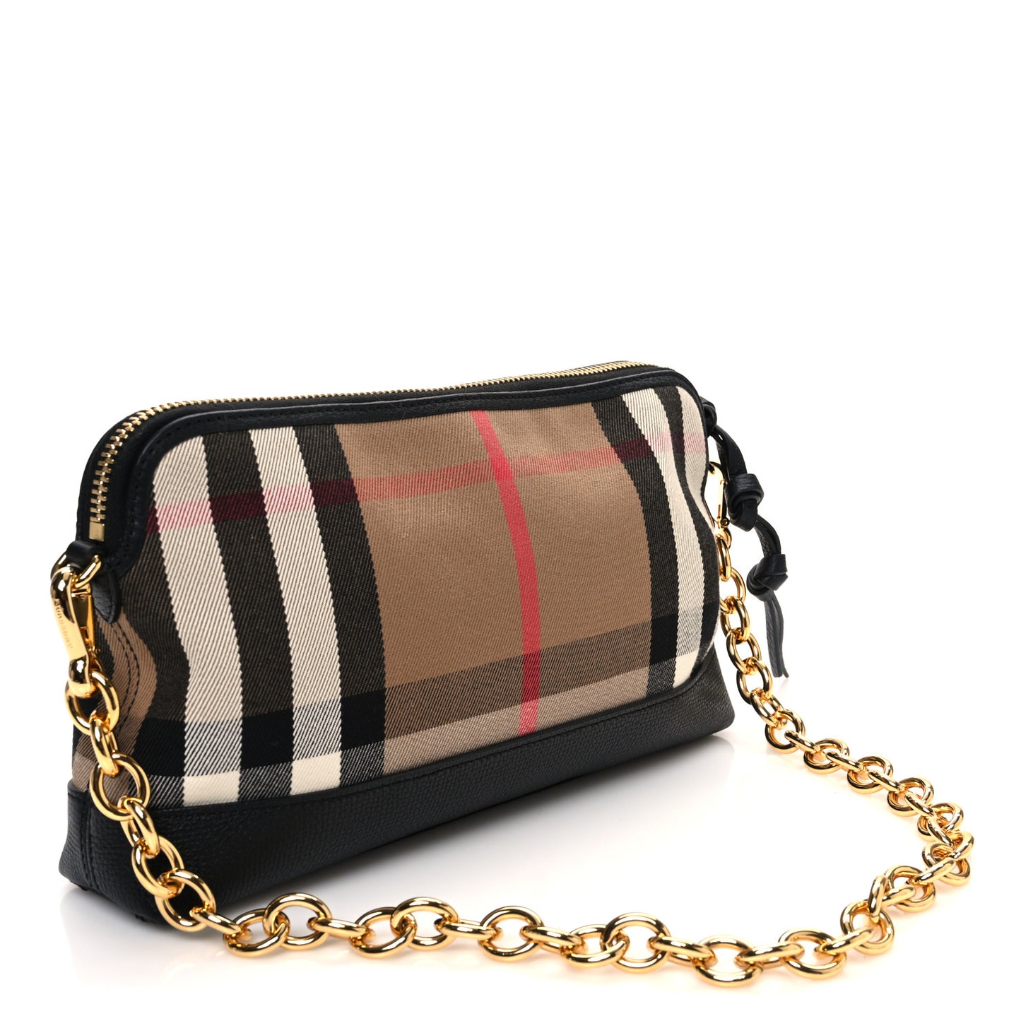 Derby House Check Abingdon Convertible Clutch Black