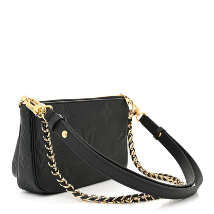 Louis Vuitton Empreinte Monogram Giant Multi Pochette Accessories Black 3 of 11