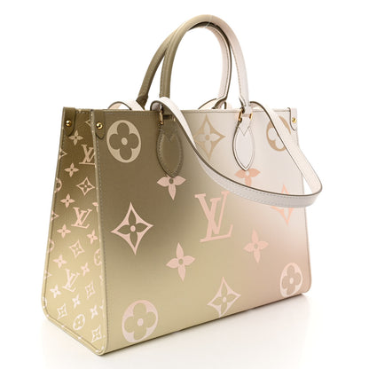 Louis Vuitton Monogram Giant Spring In The City Onthego MM Sunset Kaki 3 of 10