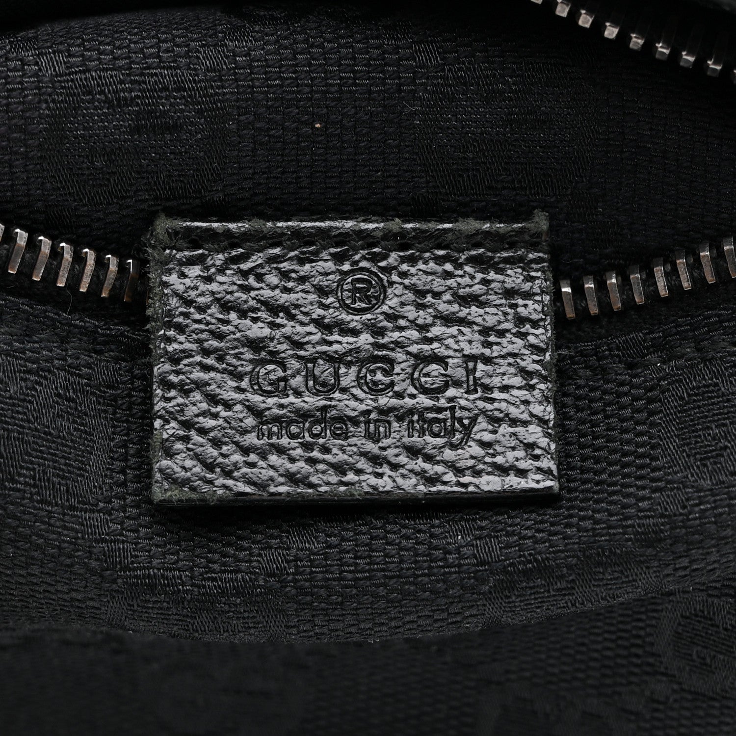 Gucci GG Monogram Double Pocket Belt Bag Black 6 of 9