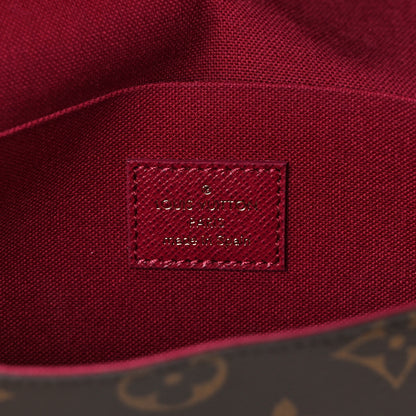 Louis Vuitton Monogram Pochette Felicie Chain Wallet Fuchsia 7 of 15