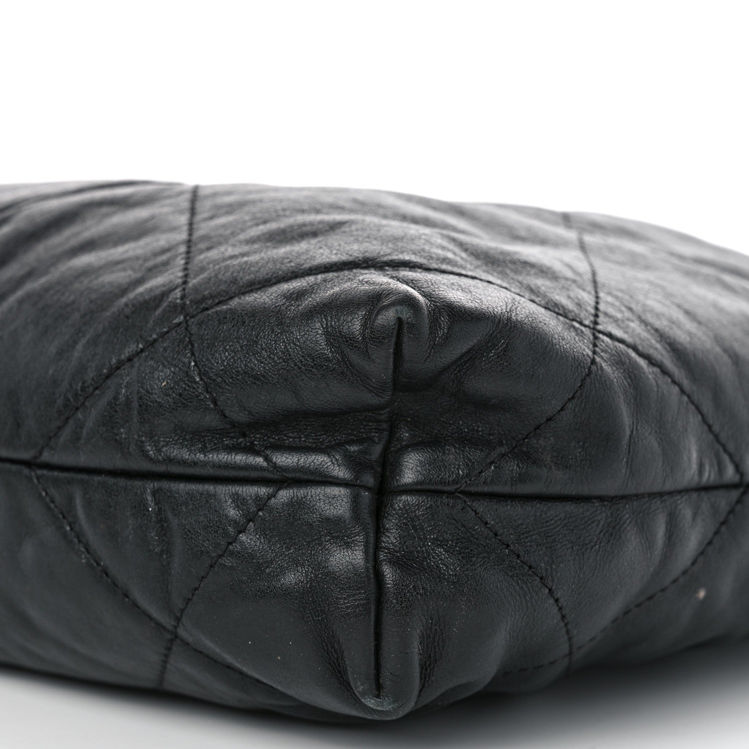 Chanel Shiny Calfskin Quilted Small Chanel 22 Black 11 of 23