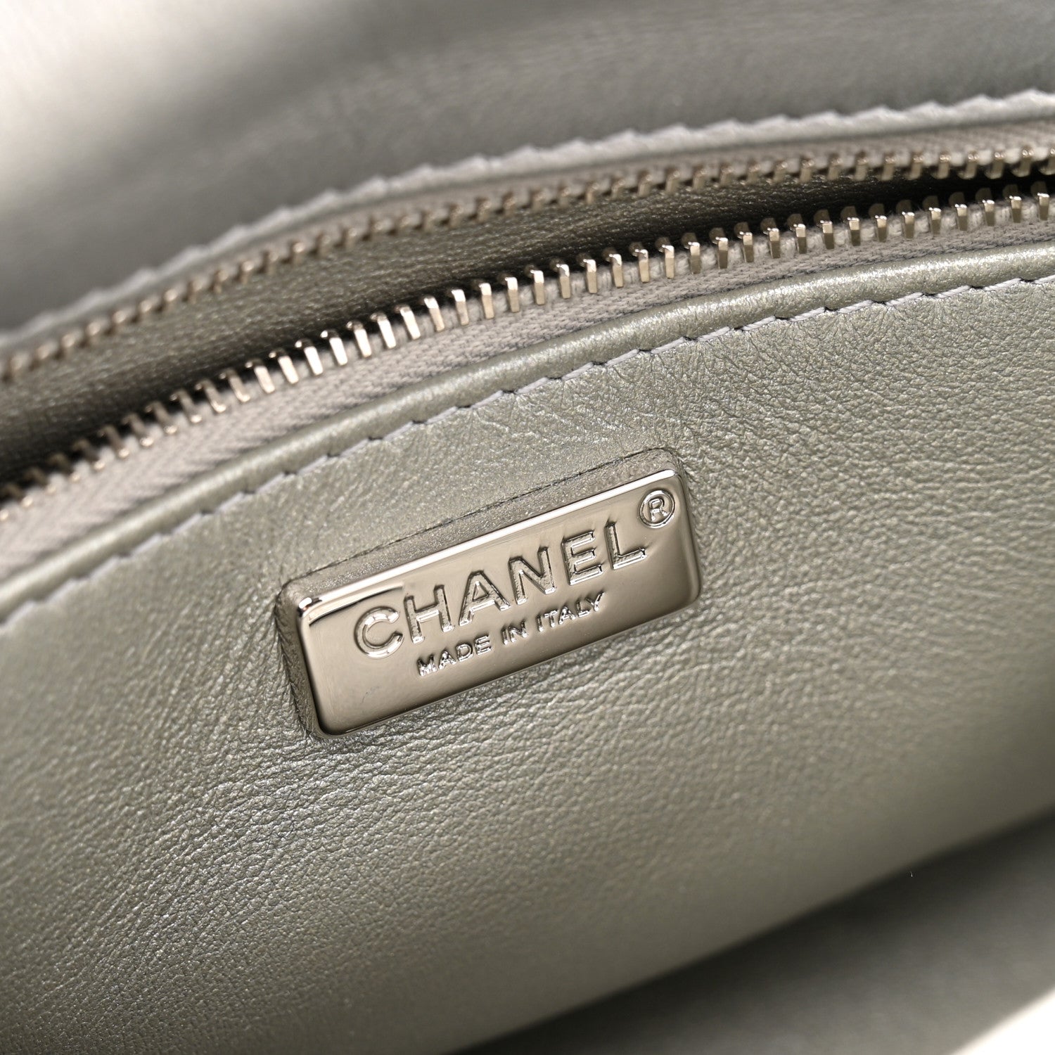 Chanel Sequin Mini Rectangular Flap Silver 6 of 10