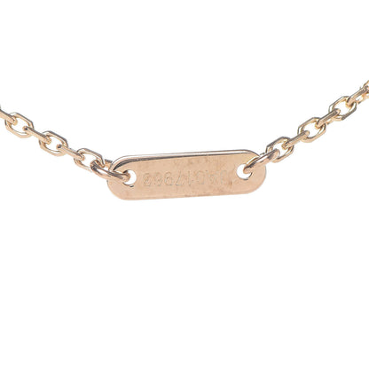 Van Cleef & Arpels 18K Yellow Gold Mother of Pearl Sweet Alhambra Pendant Necklace 7 of 8