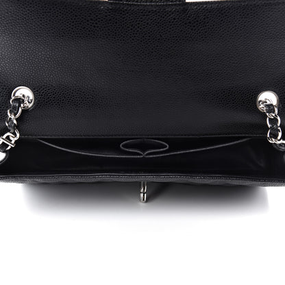 Chanel Caviar Quilted East West Flap Black 5 of 10