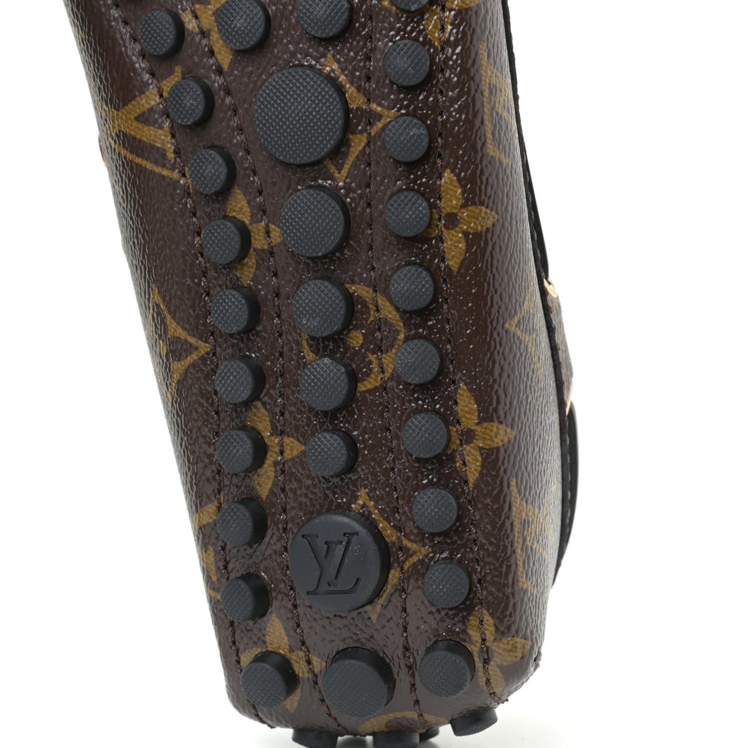 Louis Vuitton Patent Reverse Monogram Gloria Loafers 39 8 of 12