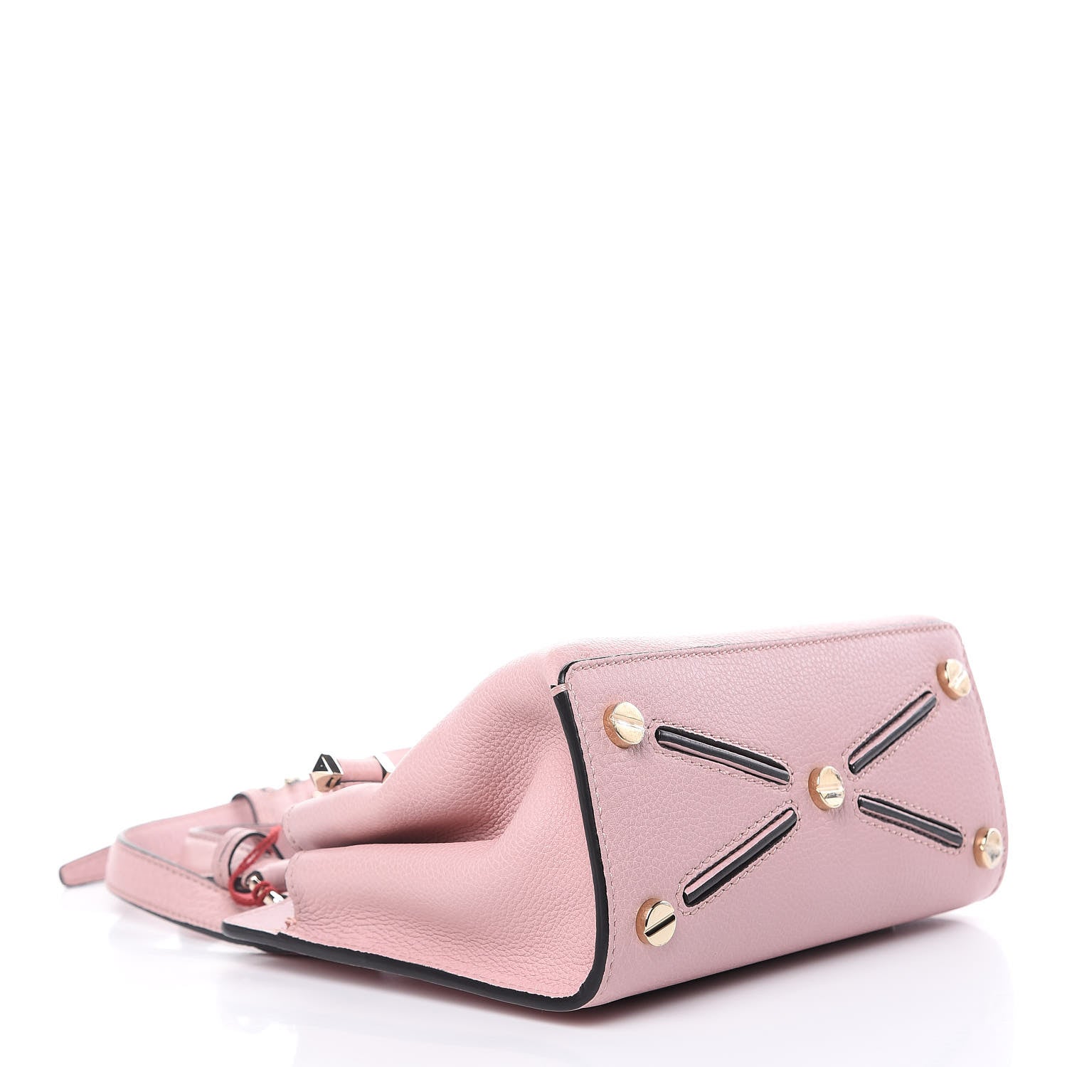 Valentino Garavani Pebbled Calfskin Small Joylock Satchel Loto 4 of 11