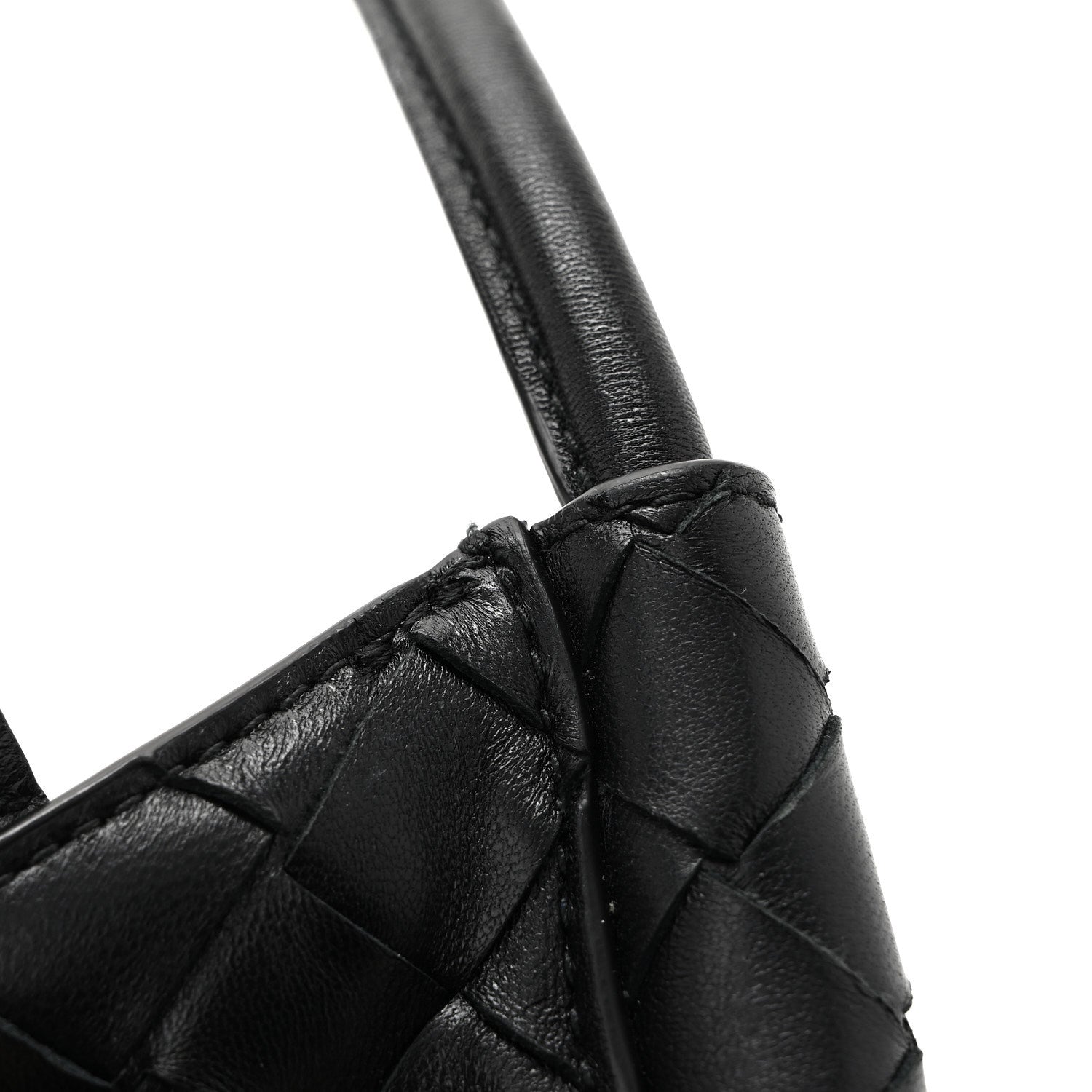 Bottega Veneta Nappa Intrecciato Mini Solstice Shoulder Bag Black 11 of 12