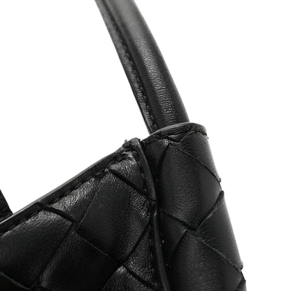 Bottega Veneta Nappa Intrecciato Mini Solstice Shoulder Bag Black 11 of 12