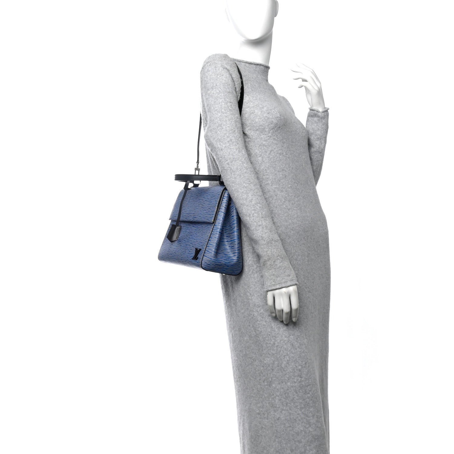 Louis Vuitton Epi Cluny MM Denim Light 2 of 9