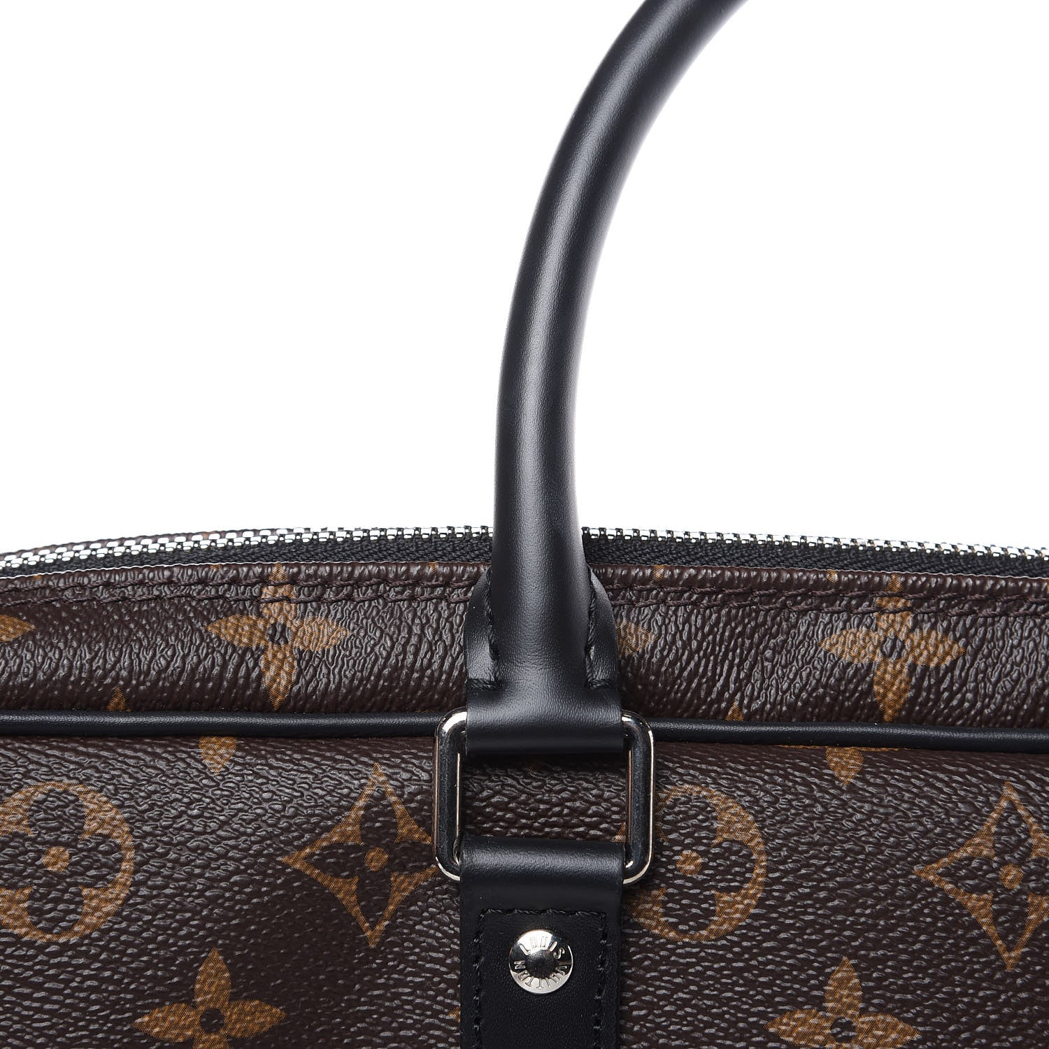 Louis Vuitton Monogram Macassar Porte-Documents Voyage PM 9 of 10