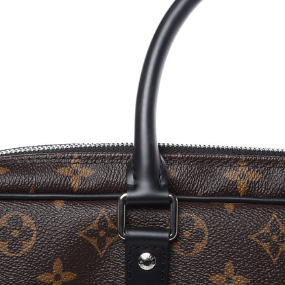 Louis Vuitton Monogram Macassar Porte-Documents Voyage PM 9 of 10