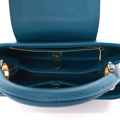 Louis Vuitton Taurillon Snakeskin Capucines BB Mallard 5 of 9