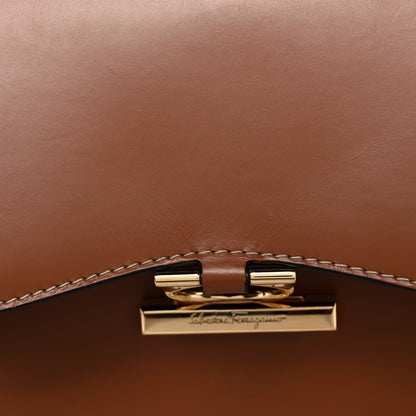 Salvatore Ferragamo Calfskin Joanne Crossbody Sella 9 of 10