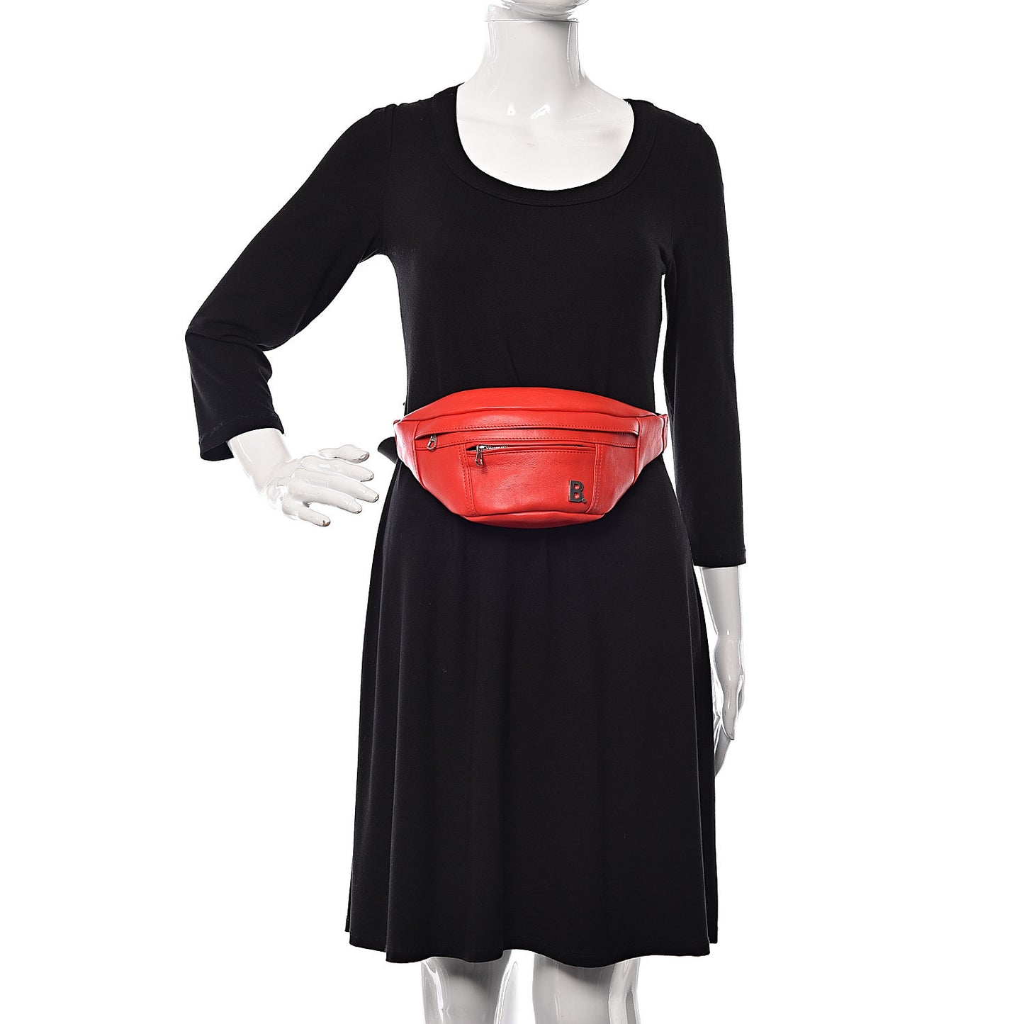 Calfskin Soft XS B Belt Bag Vivid Red