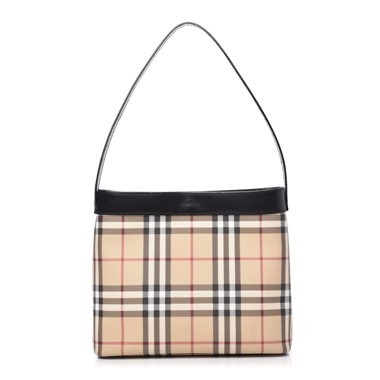 Burberry Prorsum House Check Shoulder Bag Black 1 of 10