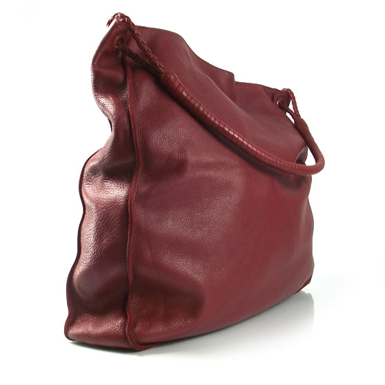 Bottega Veneta Leather Large Shopping Tote Red 2 of 8
