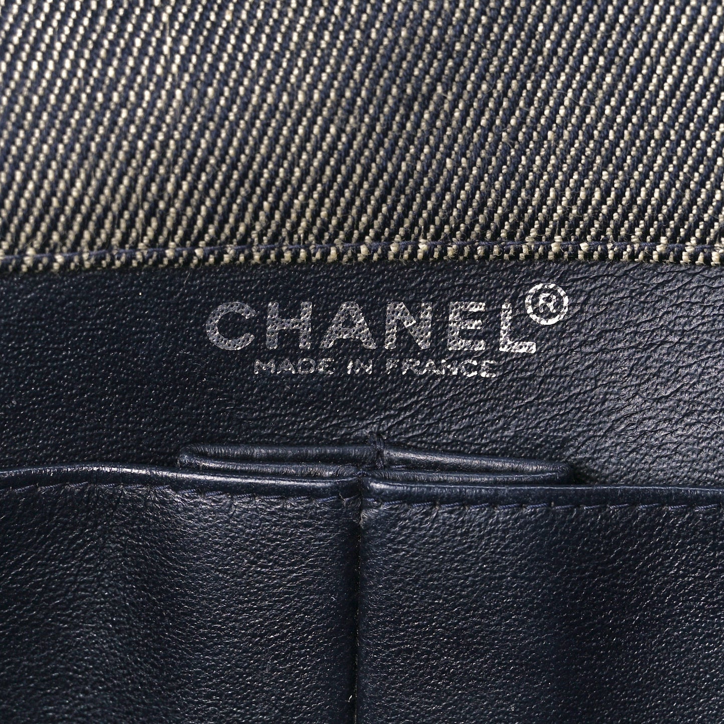 Denim Chocolate Bar Flap