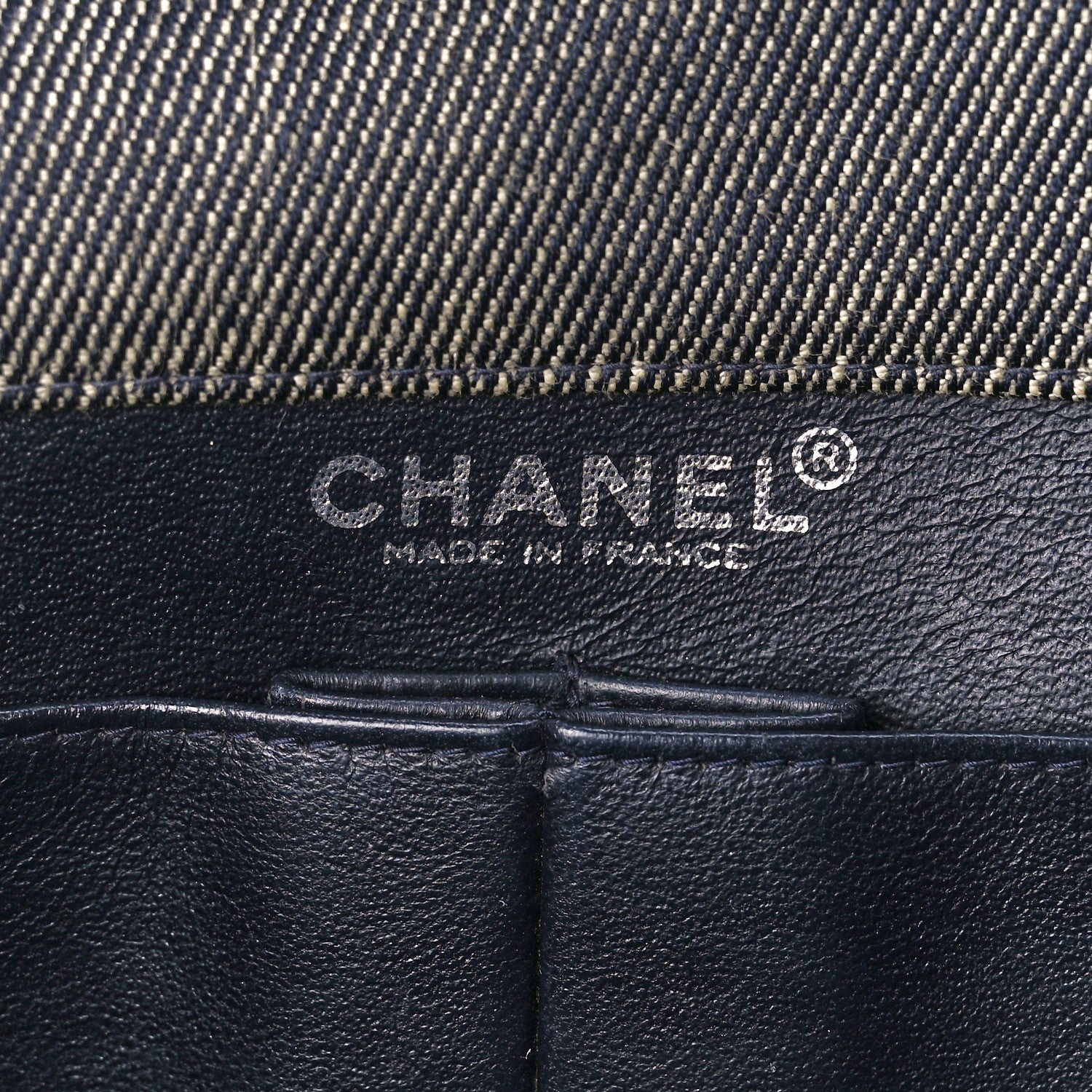 Chanel Denim Chocolate Bar Flap 6 of 12