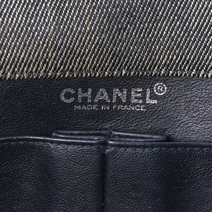 Chanel Denim Chocolate Bar Flap 6 of 12