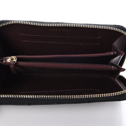 Chanel Lambskin Quilted Small Trendy CC Zip Around Wallet Black 5 of 9