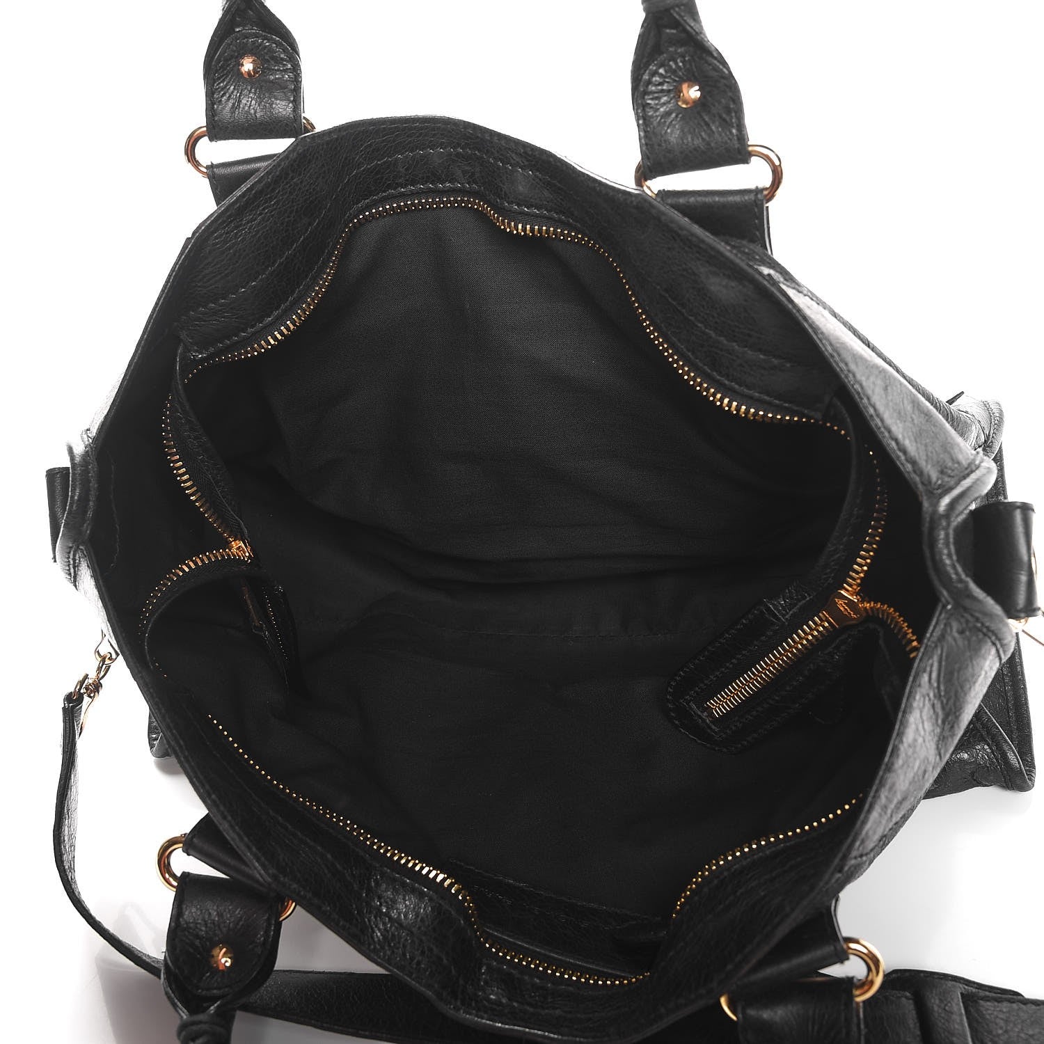 Balenciaga Agneau Giant 21 Gold Hardware Part Time Black 6 of 8