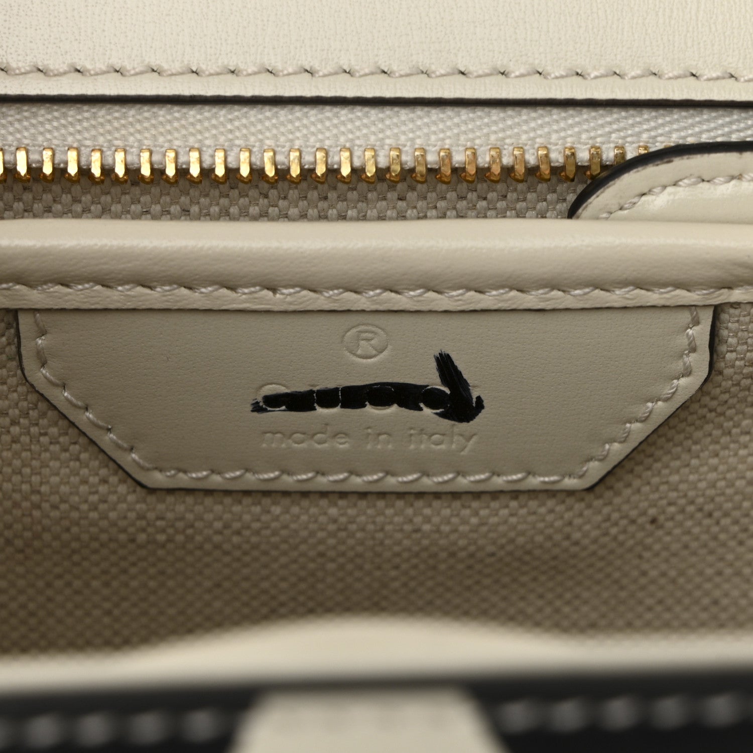 Gucci Calfskin Web Geometric Print Small Bamboo 1947 Top Handle Bag White Multi 7 of 11