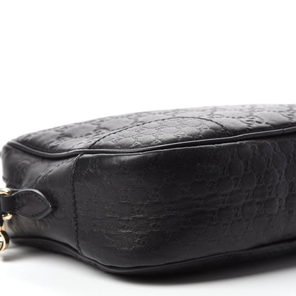 Gucci Guccissima Mini Bree Messenger Bag Black 6 of 11