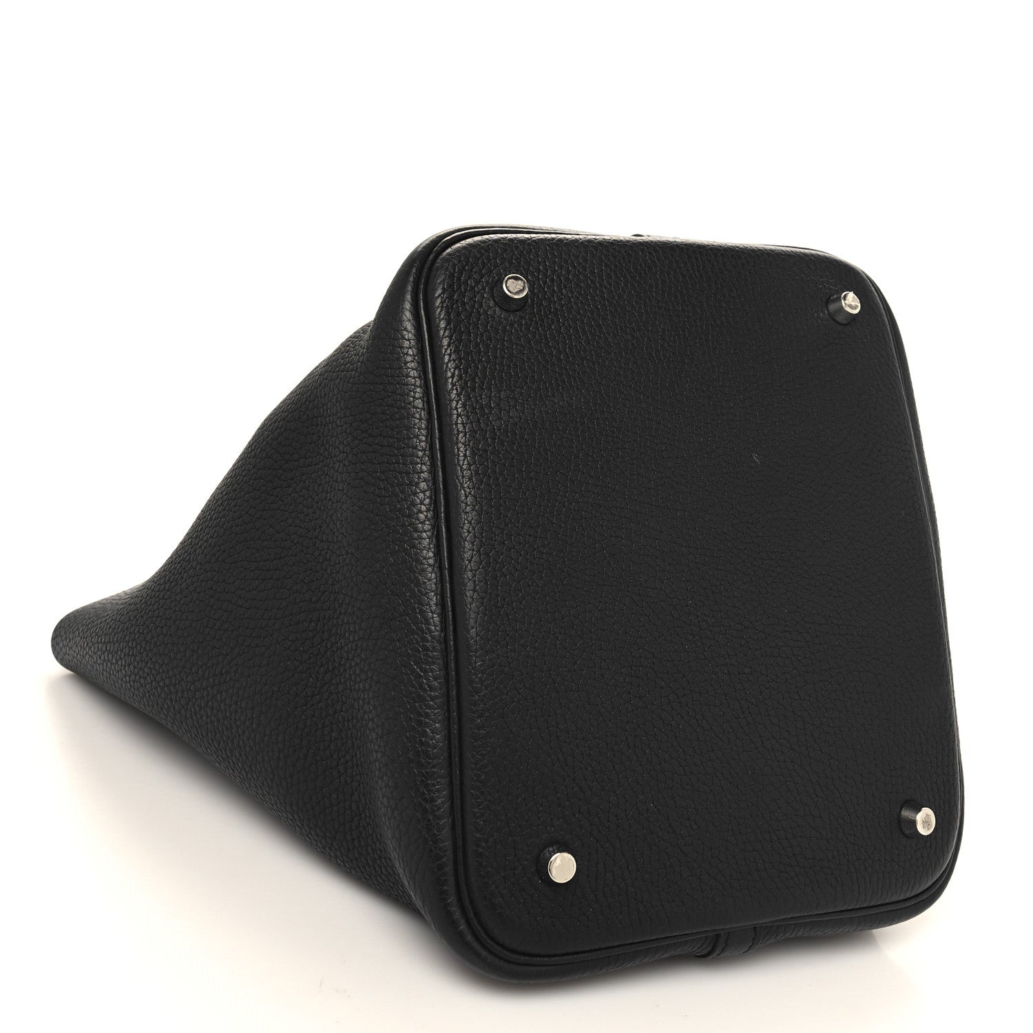Hermes Taurillon Clemence Picotin Lock 22 MM Black 4 of 12