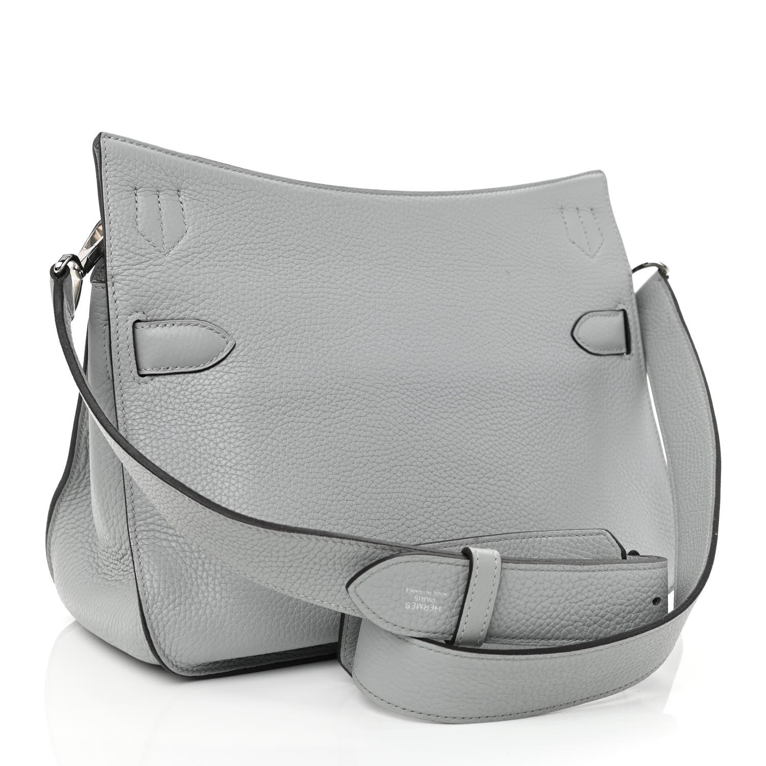 Hermes Taurillon Clemence Jypsiere 31 Gris Mouette 3 of 10