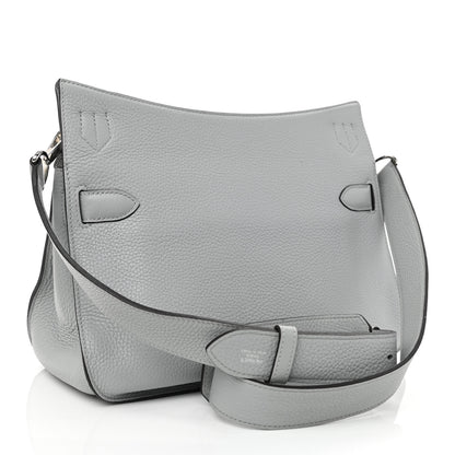 Hermes Taurillon Clemence Jypsiere 31 Gris Mouette 3 of 10