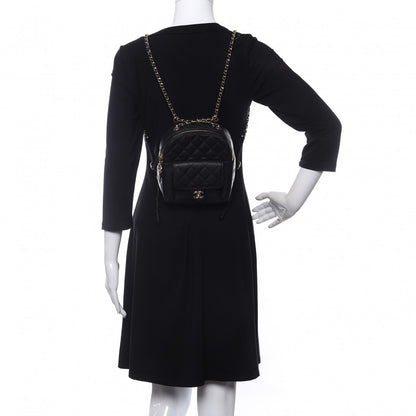 Chanel Caviar Quilted Small CC Day Backpack Black 2 of 11
